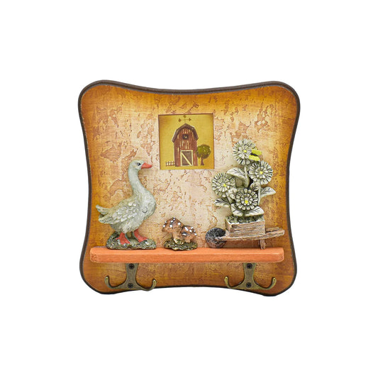 Cuier decorativ D54, 19x19  cm, m1