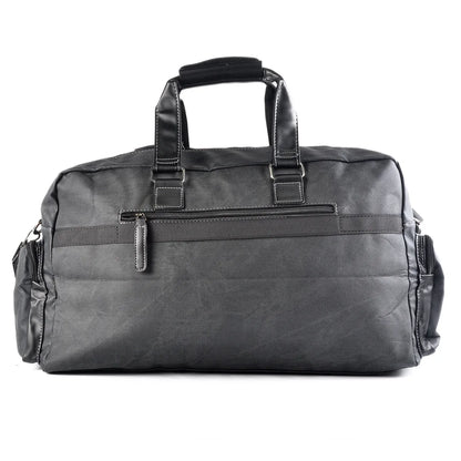 Geanta voiaj, pentru avion, piele ecologica, Naimeed D5407, Companion, Gri, 48x17x27cm