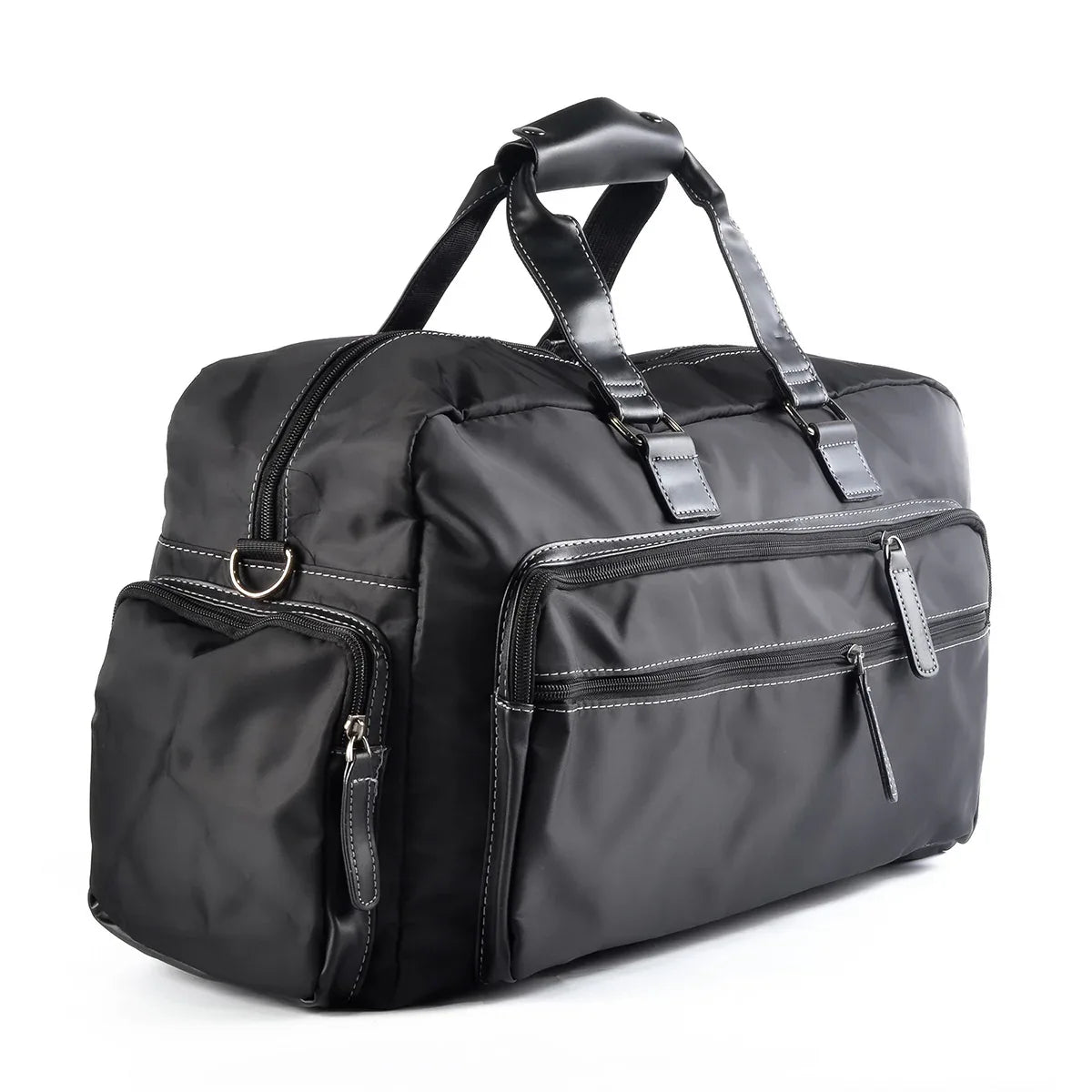 Geanta voiaj, pentru avion, Naimeed D5411, Oxford, Negru, 50x18x28cm