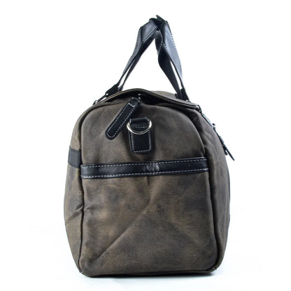 Geanta voiaj, pentru avion, piele ecologica, Naimeed D5414, Companion, Verde militar, 50x20x30cm