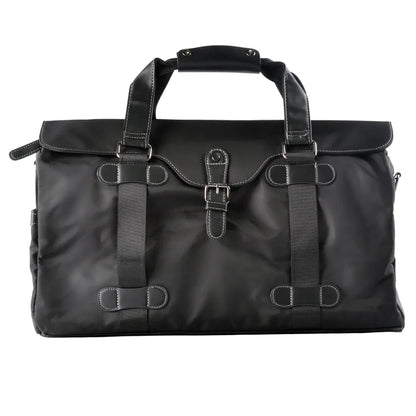 Geanta voiaj, pentru avion, Naimeed D5418, Oxford, Negru, 47x20x30cm