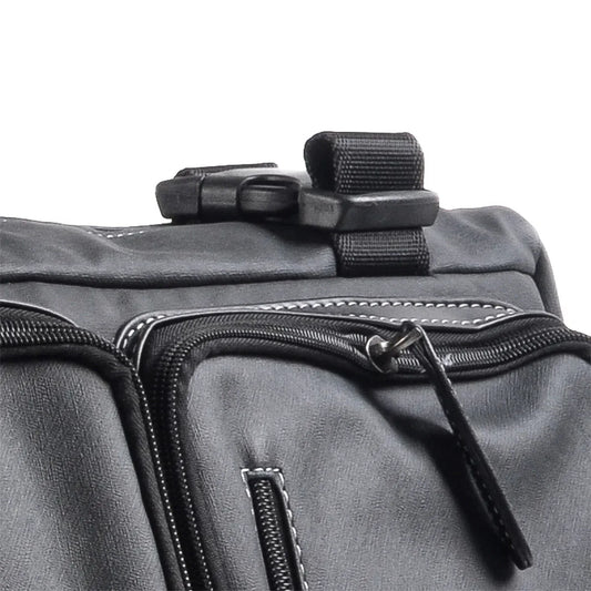 Geanta voiaj, pentru avion, piele ecologica, Naimeed D5420, Companion, Negru, 45x15x30cm