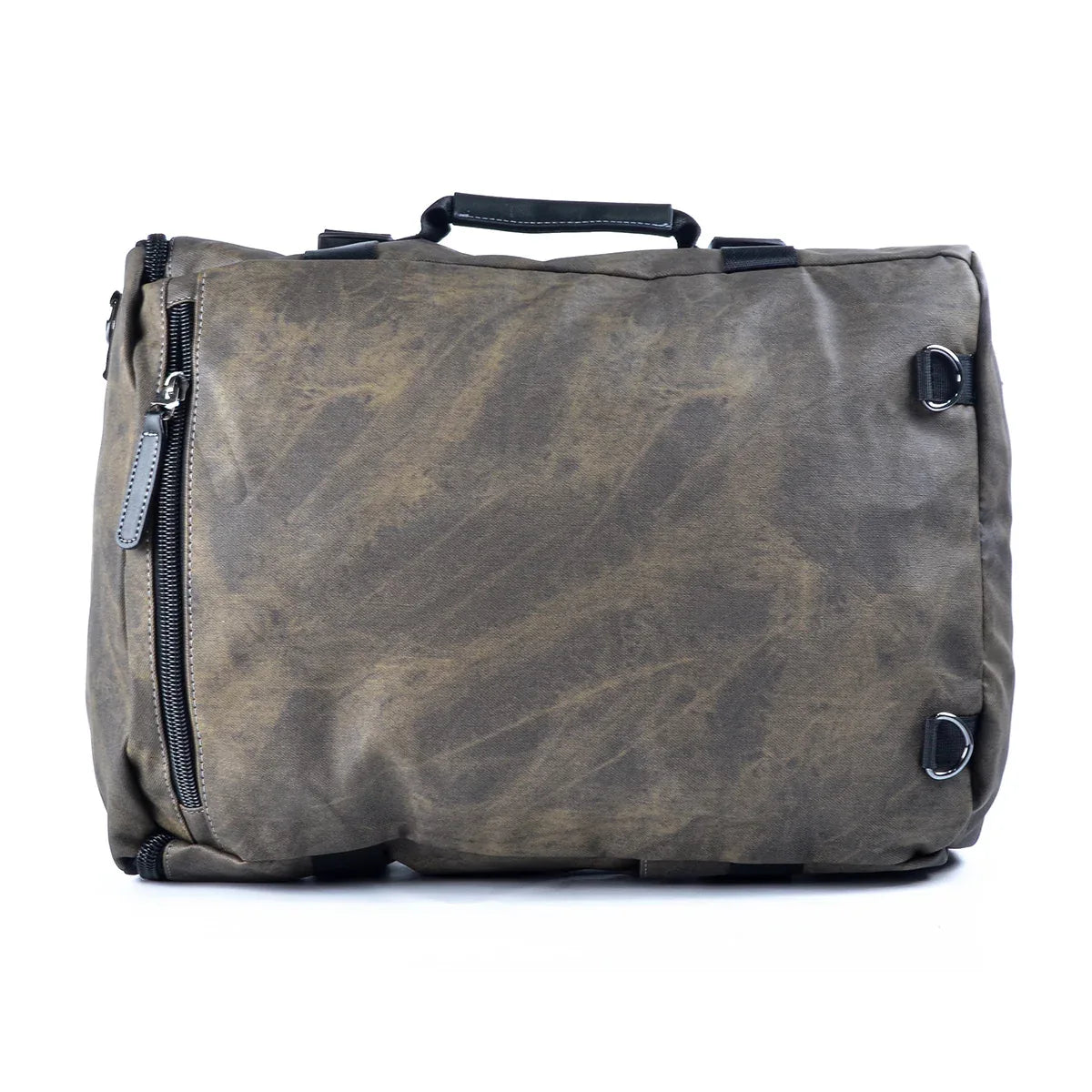 Geanta voiaj, pentru avion, piele ecologica, Naimeed D5421, Companion, Verde militar, 45x15x30cm