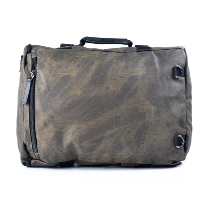Geanta voiaj, pentru avion, piele ecologica, Naimeed D5421, Companion, Verde militar, 45x15x30cm