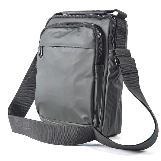 Borseta barbati, de umar, Naimeed D5422, Oxford, Gri, 22x5x27cm