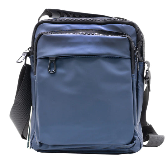 Borseta barbati, de umar, Naimeed D5423, Oxford, Albastru, 22x5x27cm