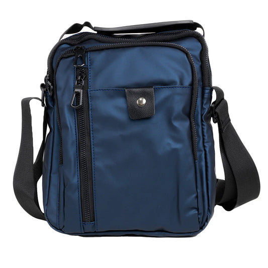 Borseta barbati, de umar, Naimeed D5440, Oxford, Albastru, 22x5x27cm