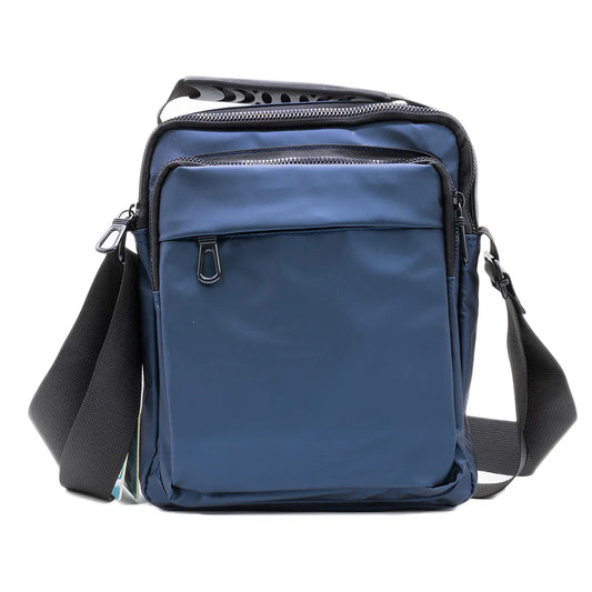 Borseta barbati, de umar, Naimeed D5440, Oxford, Albastru, 22x5x27cm