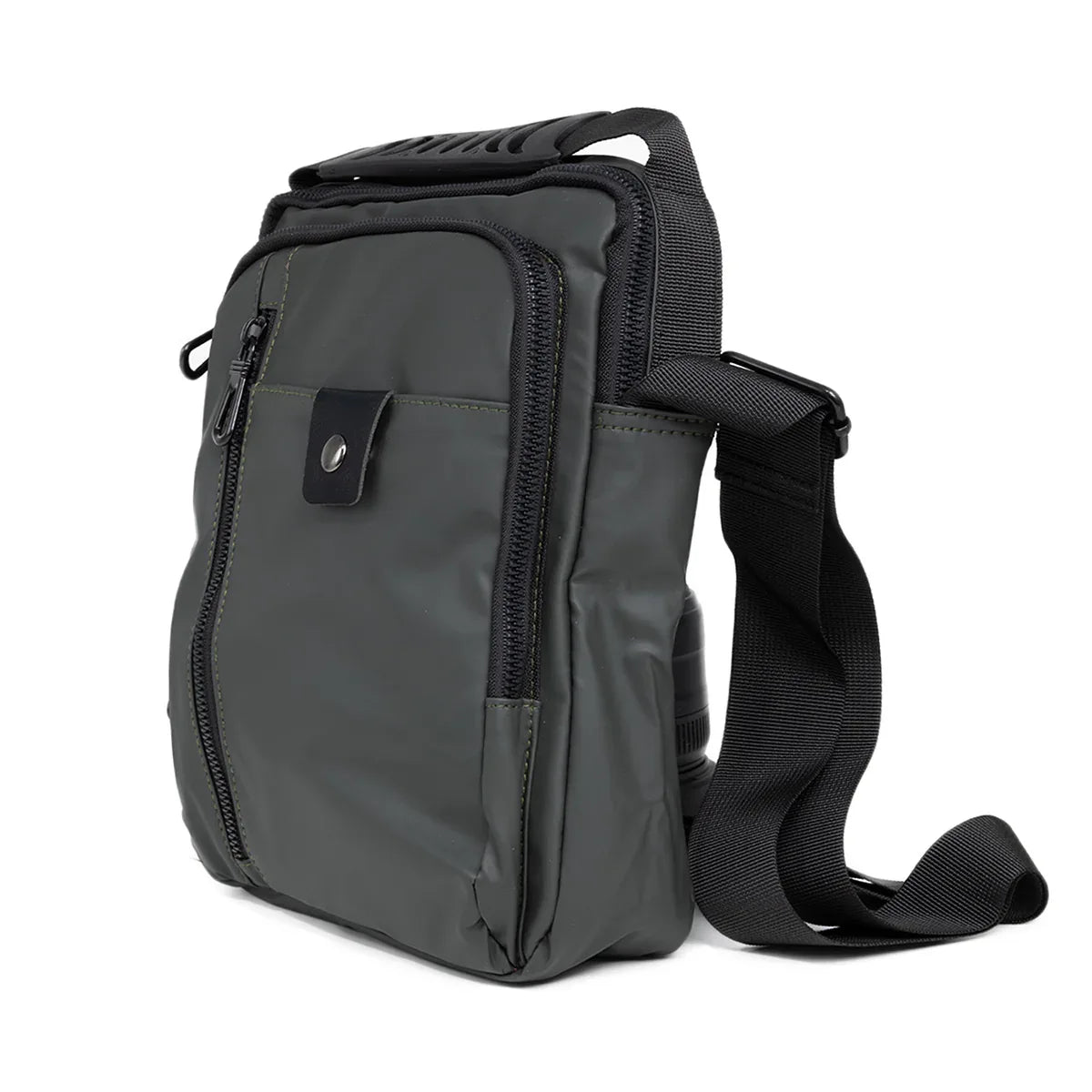 Borseta barbati, de umar, Naimeed D5441, Oxford, Gri, 22x5x27cm