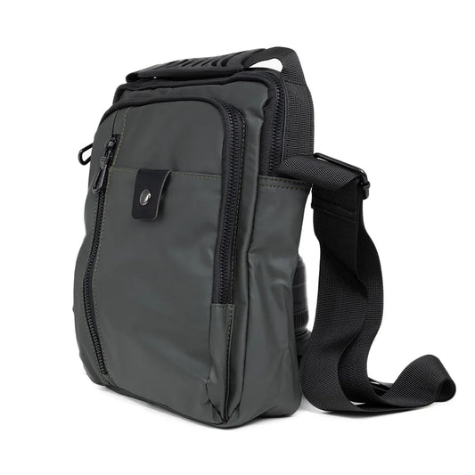 Borseta barbati, de umar, Naimeed D5441, Oxford, Gri, 22x5x27cm