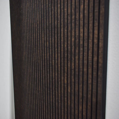 Set 5 panouri decorative, riflaj, polimer rigid, Naimeed D5460, 270x30x0.5cm, Maro