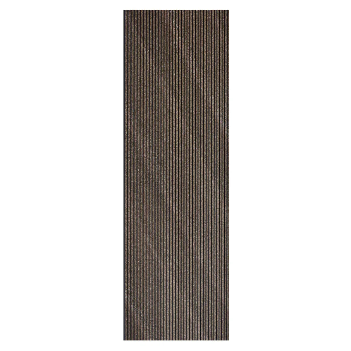 Set 5 panouri decorative, riflaj, polimer rigid, Naimeed D5465, 270x30x0.5cm, Maro