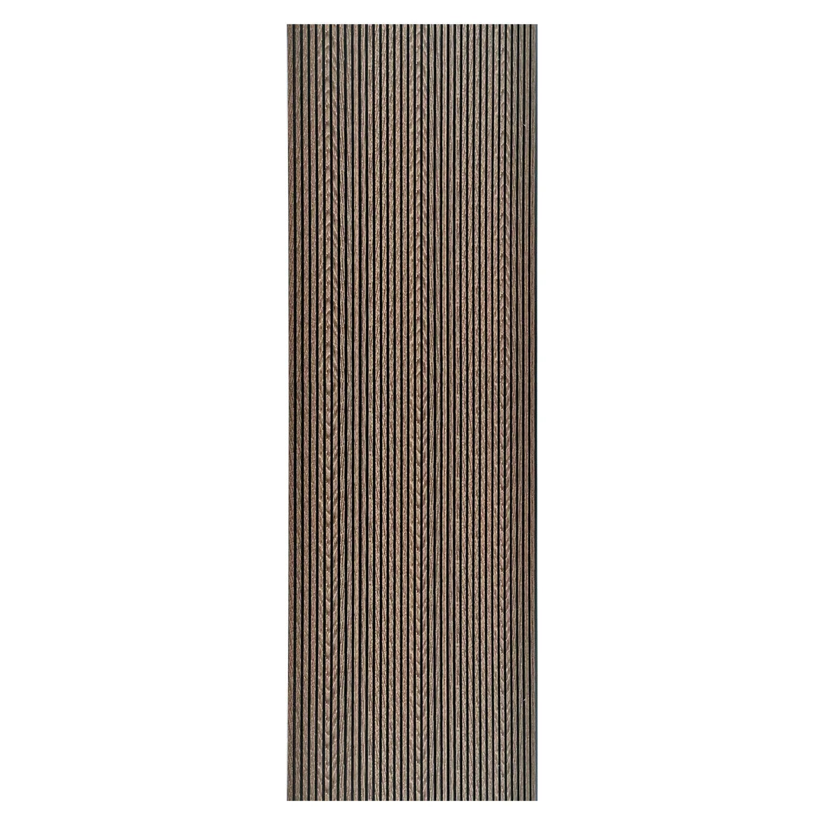Set 5 panouri decorative, riflaj, polimer rigid, Naimeed D5467, 270x30x0.5cm, Maro