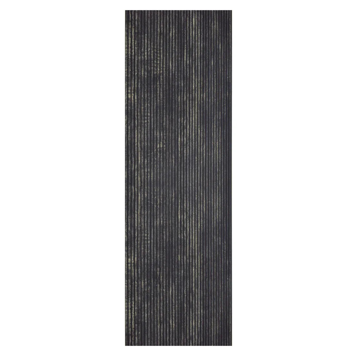 Set 5 panouri decorative, riflaj, polimer rigid, Naimeed D5468, 270x30x0.5cm, Negru