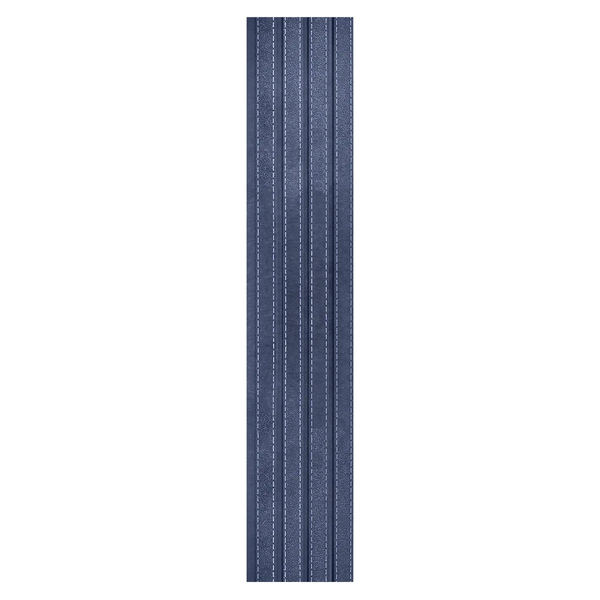 Set 5 panouri decorative, riflaj, polimer rigid, Naimeed D5469, 270x16x1cm, Albastru