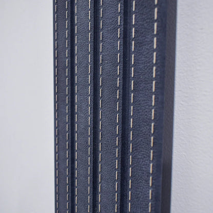 Set 5 panouri decorative, riflaj, polimer rigid, Naimeed D5469, 270x16x1cm, Albastru