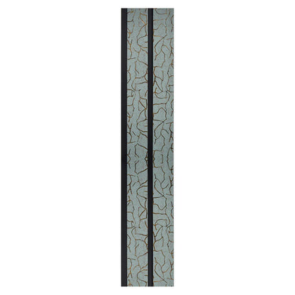 Set 5 panouri decorative, riflaj, polimer rigid, Naimeed D5488, 270x12x1cm, Turcoaz