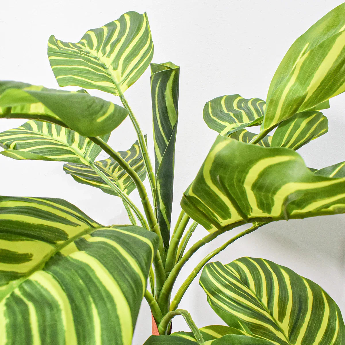 Planta artificiala, Dracaena Marginata fara ghiveci, Naimeed D5601, 115x51 cm, Verde/Galben