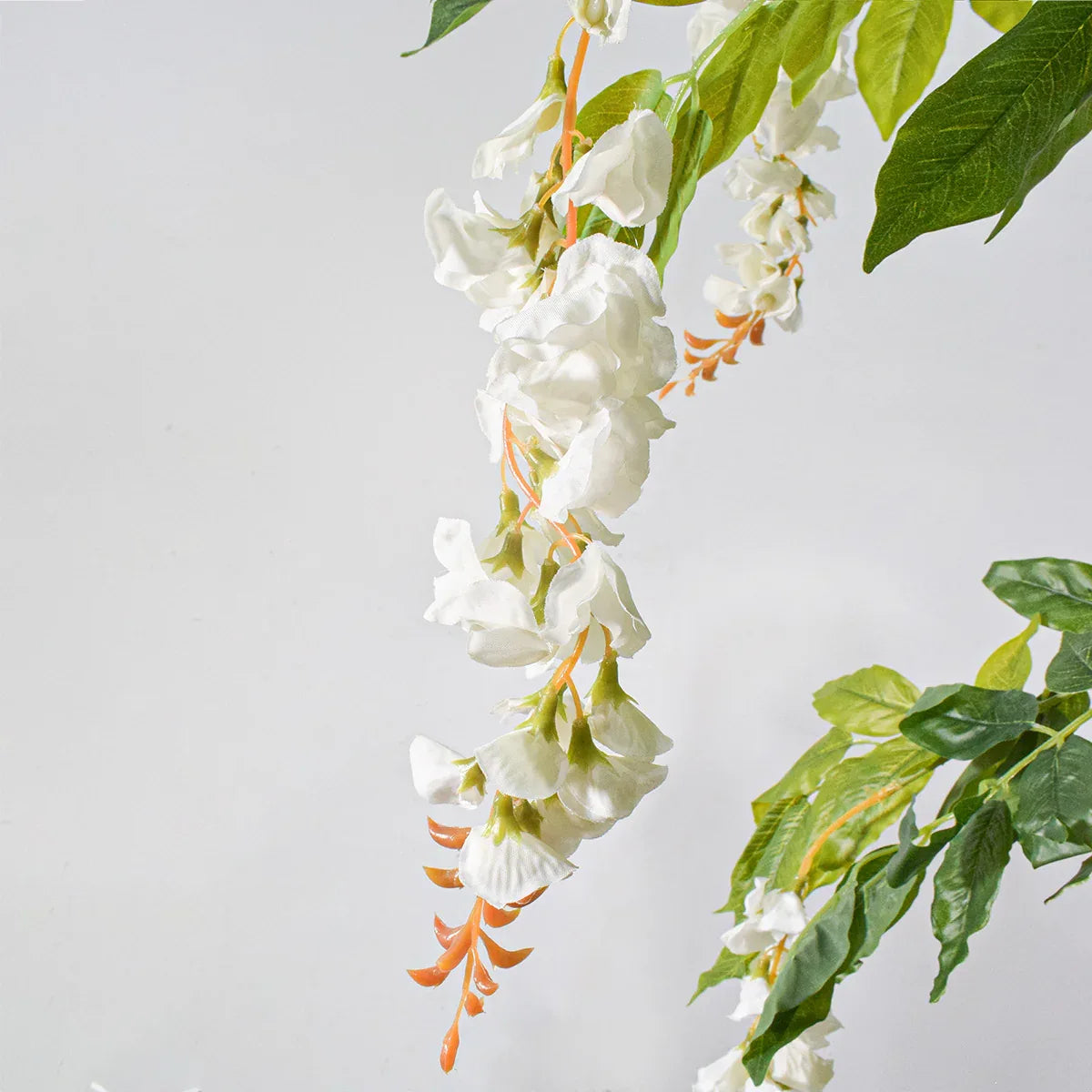 Copac artificial, Wisteria Chinezeasca fara ghiveci, Naimeed D5610, 170x104 cm, Alb