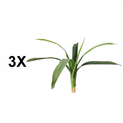 Floare artificiala, Guzmania fara ghiveci, Naimeed D5627, 70x75 cm, Mov