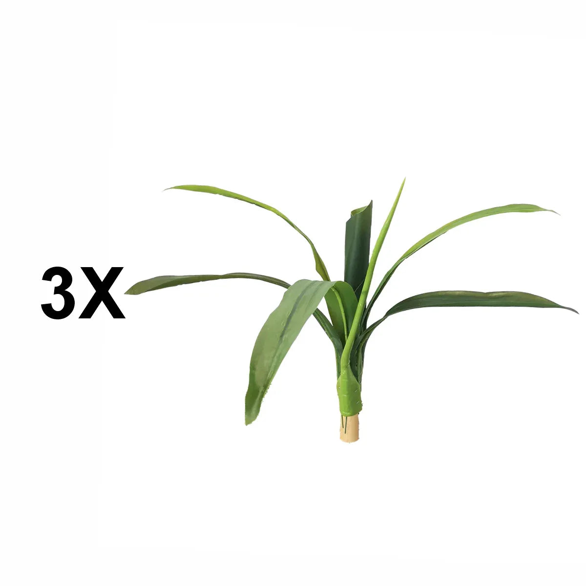 Floare artificiala, Guzmania fara ghiveci, Naimeed D5627, 70x75 cm, Rosu
