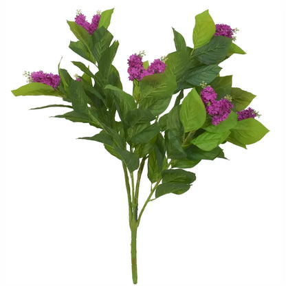 Floare artificiala, Guzmania fara ghiveci, Naimeed D5628, 90x60 cm, Mov