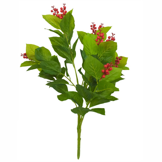 Crenguta Merisoare fara ghiveci, Naimeed D5629, 90x57 cm, Rosu