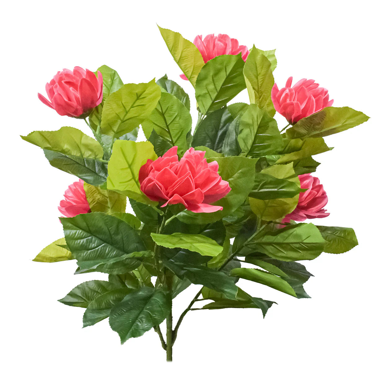 Floare artificiala fara ghiveci, Naimeed D5630, 90x67 cm, Rosu