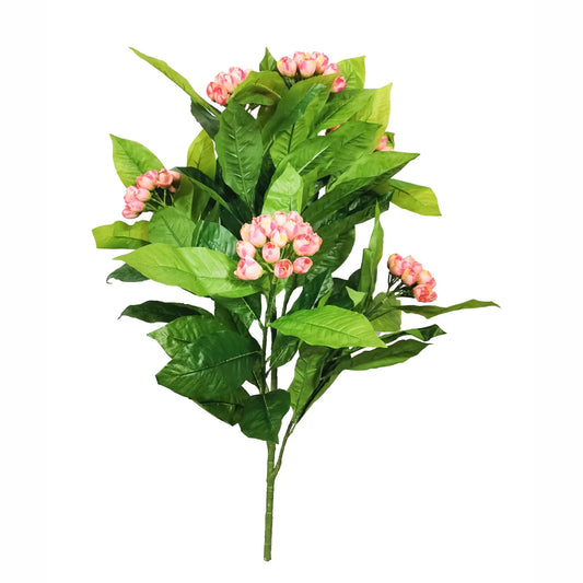 Floare artificiala fara ghiveci, Naimeed D5631, 90x67 cm, Roz