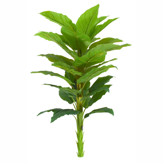 Copac artificial, Banan Japonez fara ghiveci, Naimeed D5641, 180x96 cm, Verde