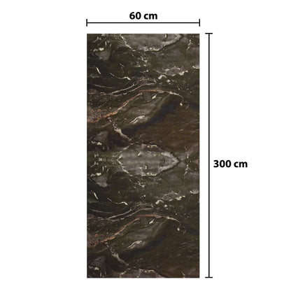Rola panou autoadeziv, Naimeed D5679, design modern, 2mm grosime, 60x300cm, Maro