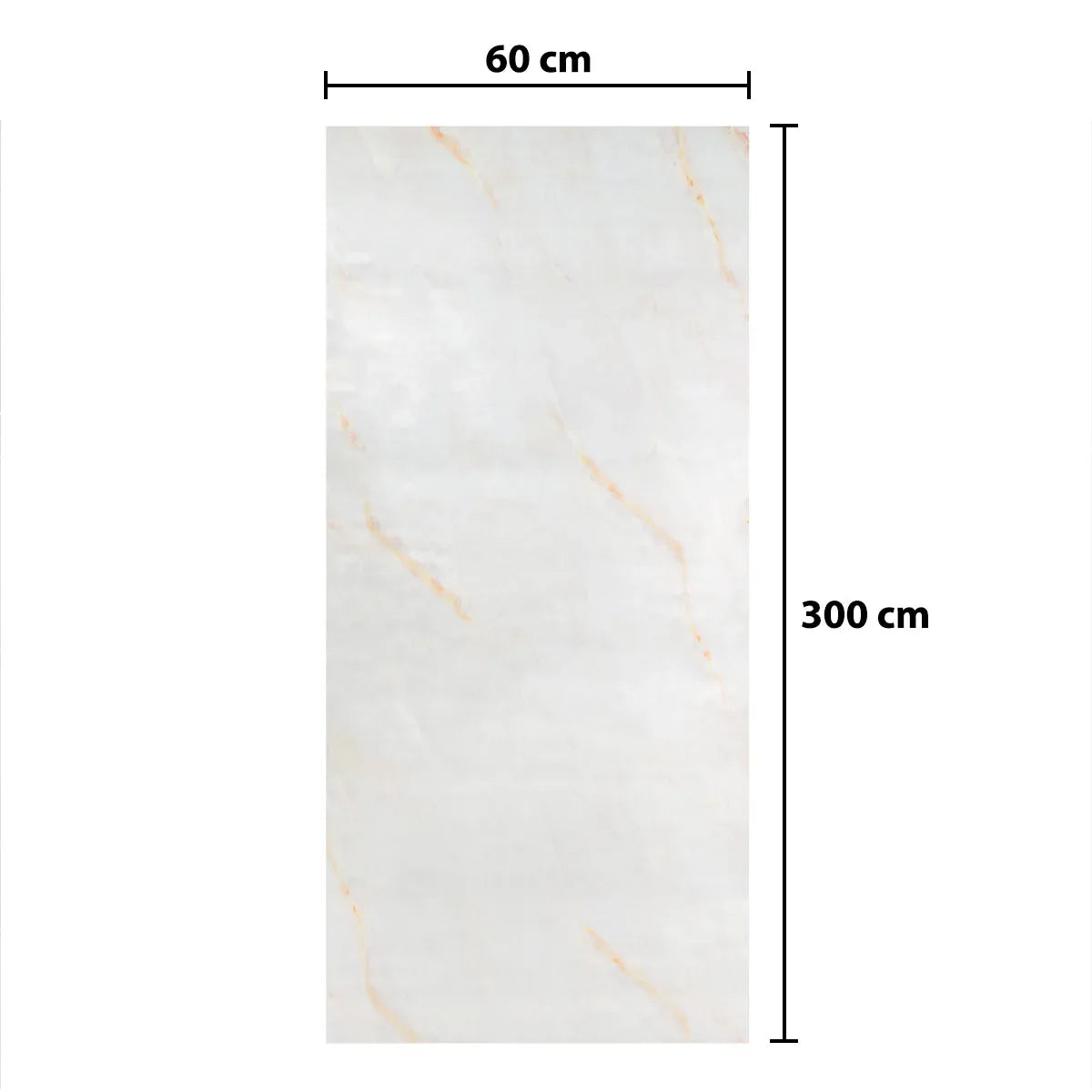 Rola panou autoadeziv, Naimeed D5681, design modern, 2mm grosime, 60x300cm, Crem