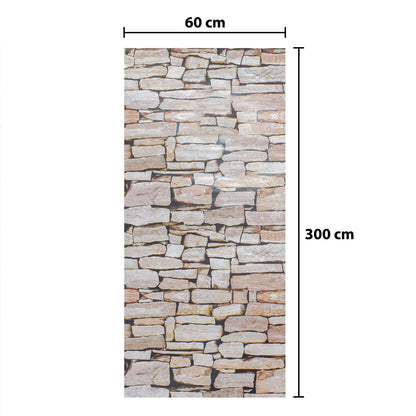 Rola panou autoadeziv, Naimeed D5691, design modern, 2mm grosime, 60x300cm, Piatra