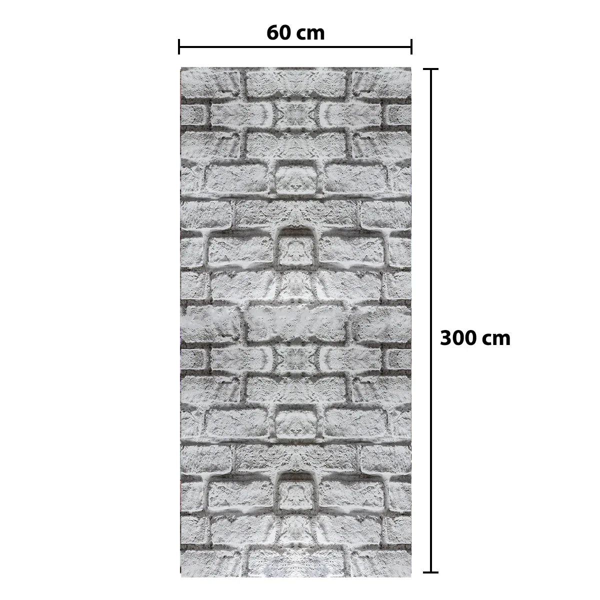 Rola panou autoadeziv, Naimeed D5693, design modern, 2mm grosime, 60x300cm, Gri