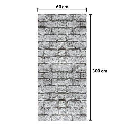 Rola panou autoadeziv, Naimeed D5693, design modern, 2mm grosime, 60x300cm, Gri