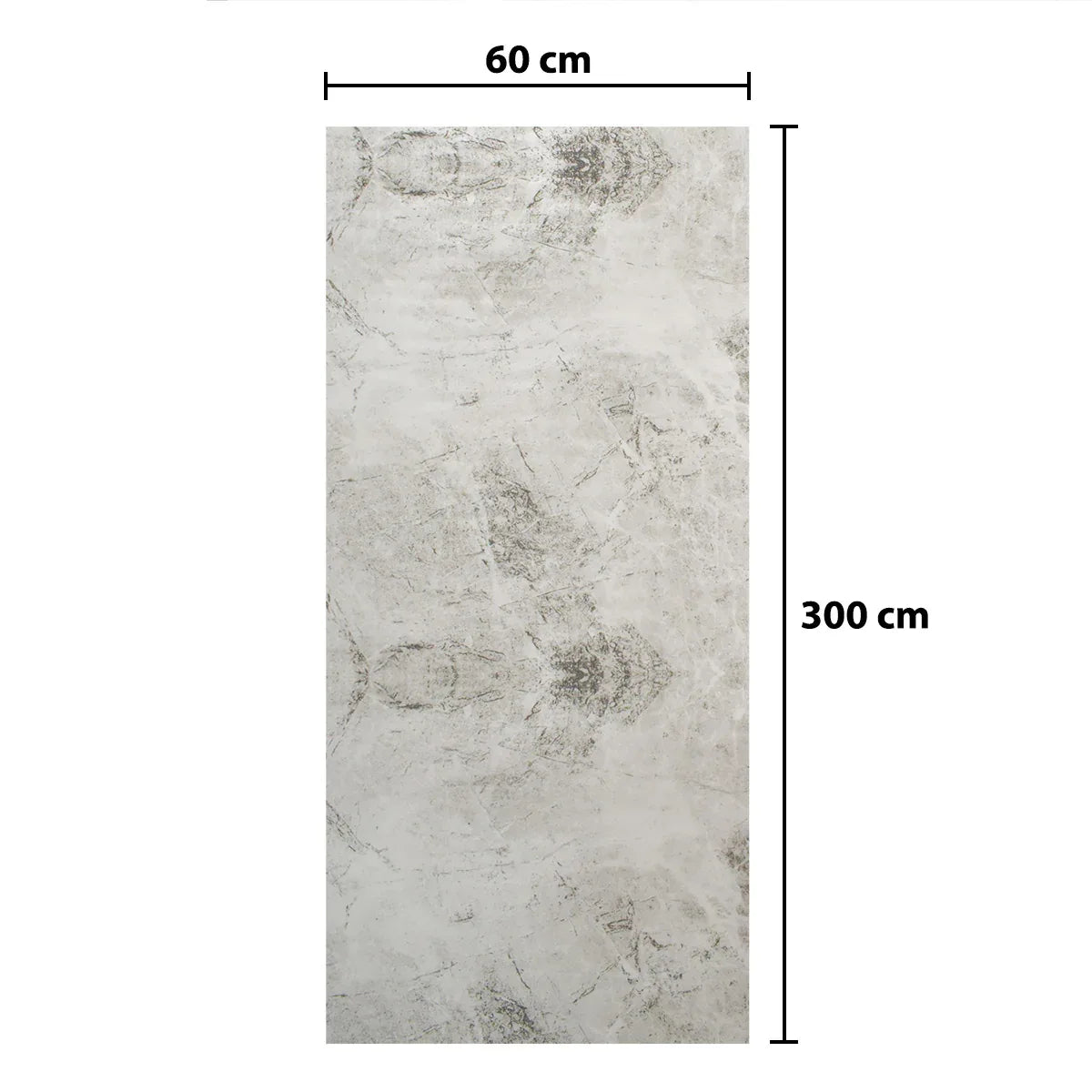 Rola panou autoadeziv, Naimeed D5696, design modern, 2mm grosime, 60x300cm, Gri