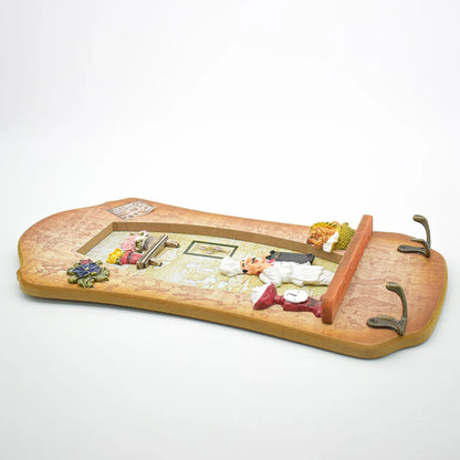 Cuier decorativ D57, 36,5x19,5 cm, m1