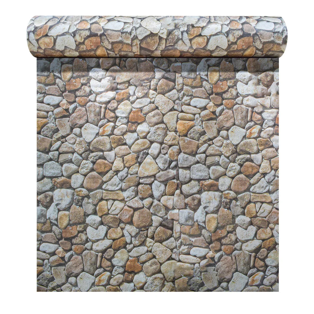 Rola panou autoadeziv, Naimeed D5718, design modern, 2mm grosime, 60x300cm, Piatra