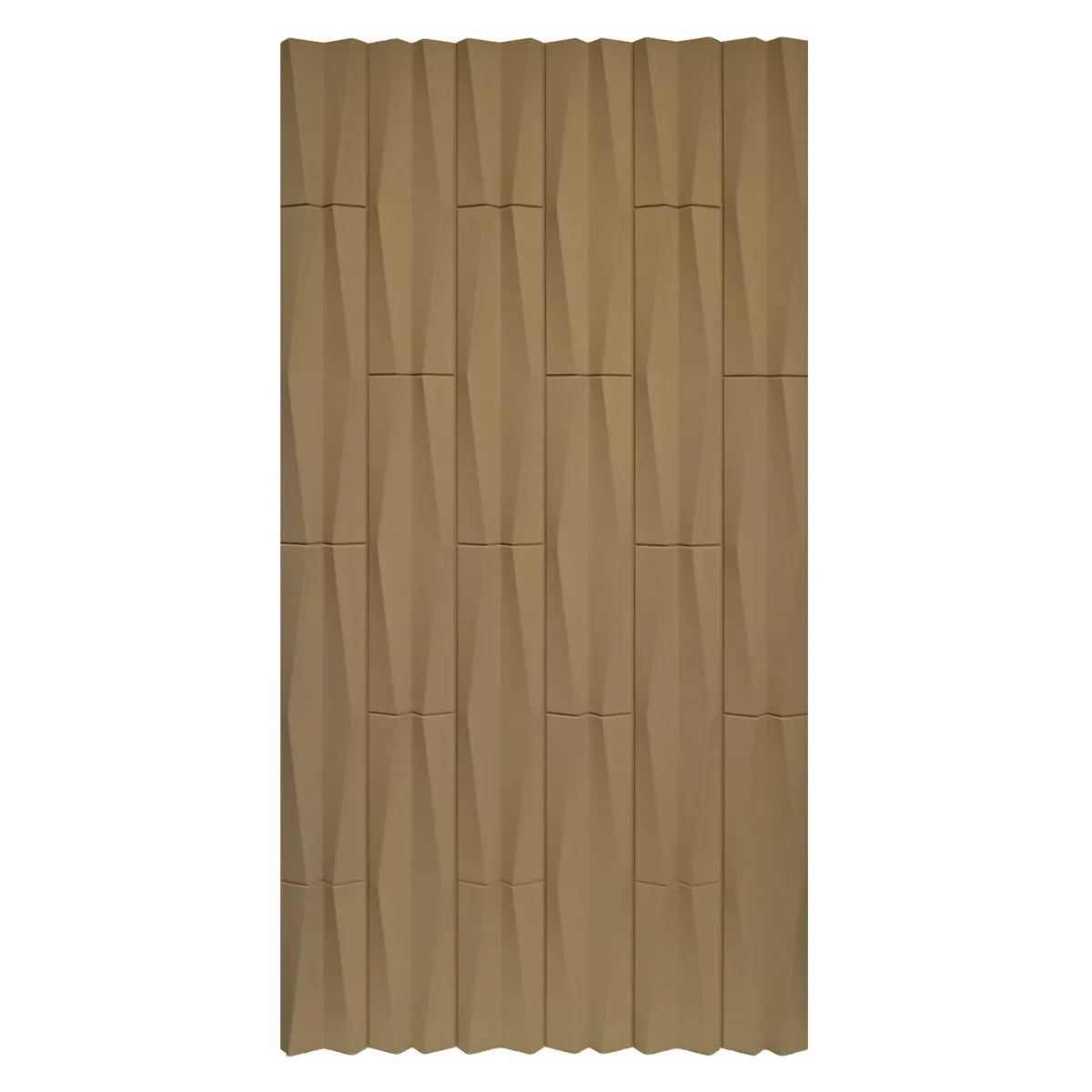 Set 5 x Panou Decorativ 3D, Naimeed D5774, ultrausor, design elegant, PU, 120 x 60 x 2.5 cm, Maro