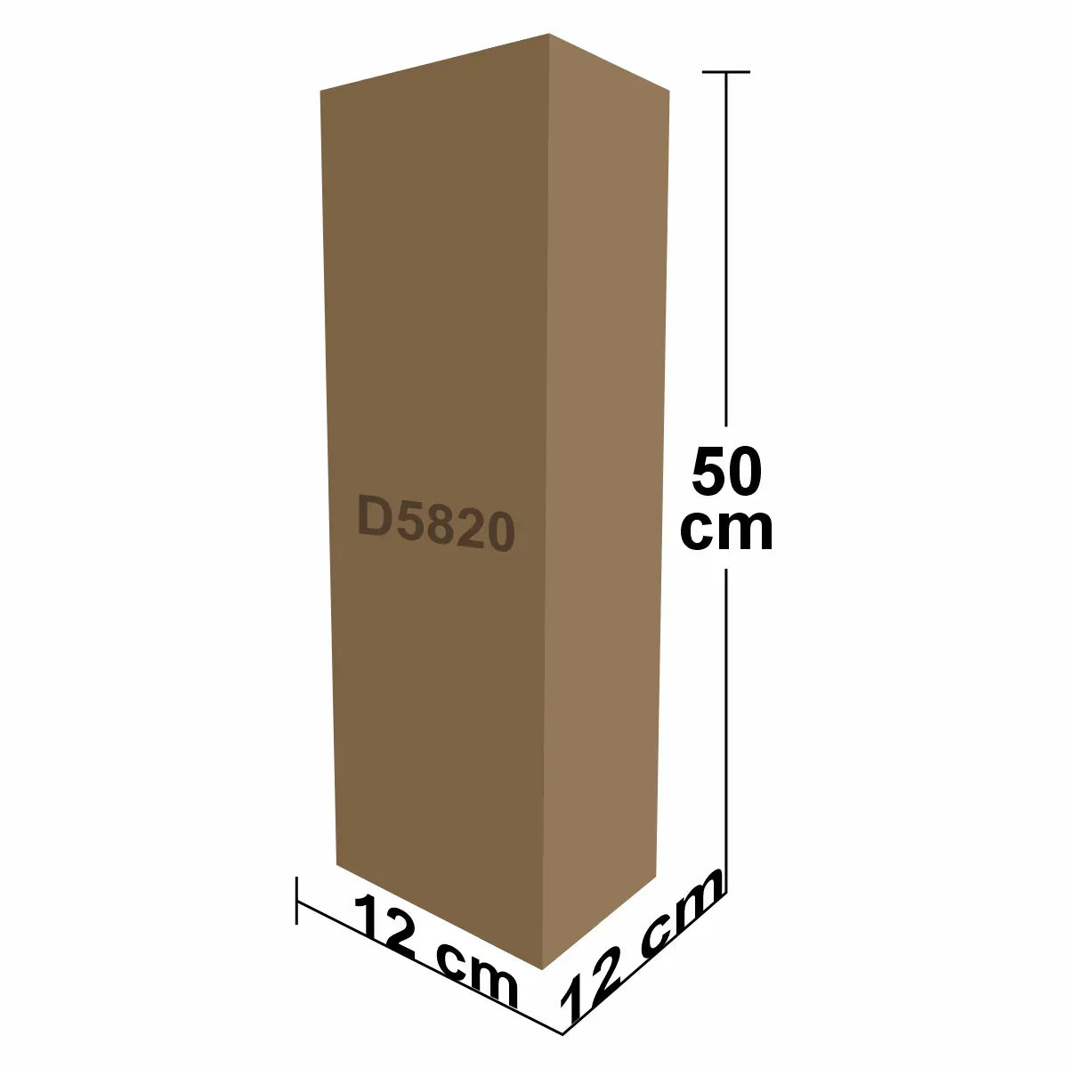 Orhidee cu aspect natural in ghiveci ceramic, 49 cm, Naimeed D6896, Roz