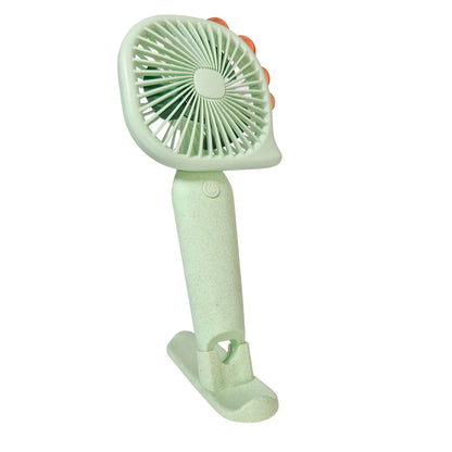 Ventilator, cu acumulator, Naimeed D5827, USB, Verde, 112x212x43 mm