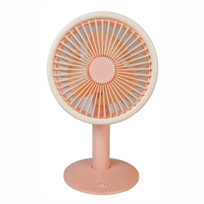 Ventilator, cu acumulator, Naimeed D5845, USB, Roz, 140x230x74mm