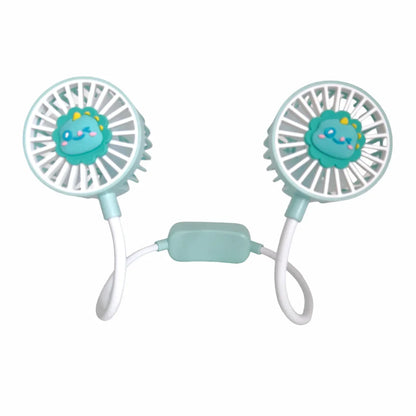 Ventilator, cu acumulator, Naimeed D5871, USB, Turcoaz, 60x600x40mm
