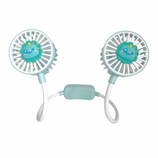 Ventilator, cu acumulator, Naimeed D5871, USB, Turcoaz, 60x600x40mm