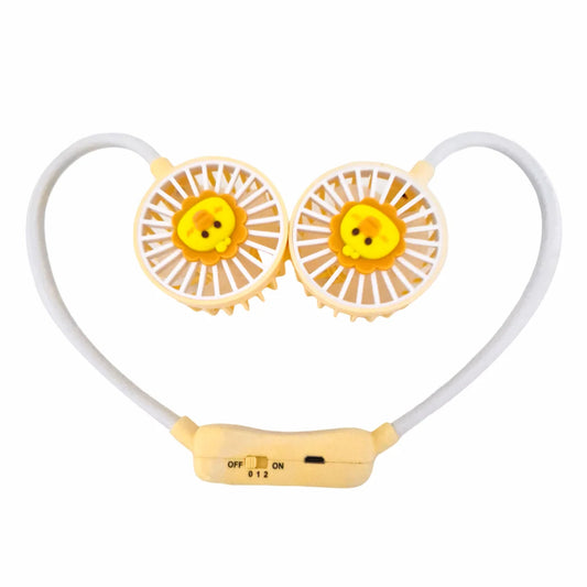 Ventilator, cu acumulator, Naimeed D5872, USB, Galben, 60x600x40mm