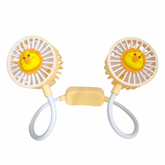 Ventilator, cu acumulator, Naimeed D5872, USB, Galben, 60x600x40mm