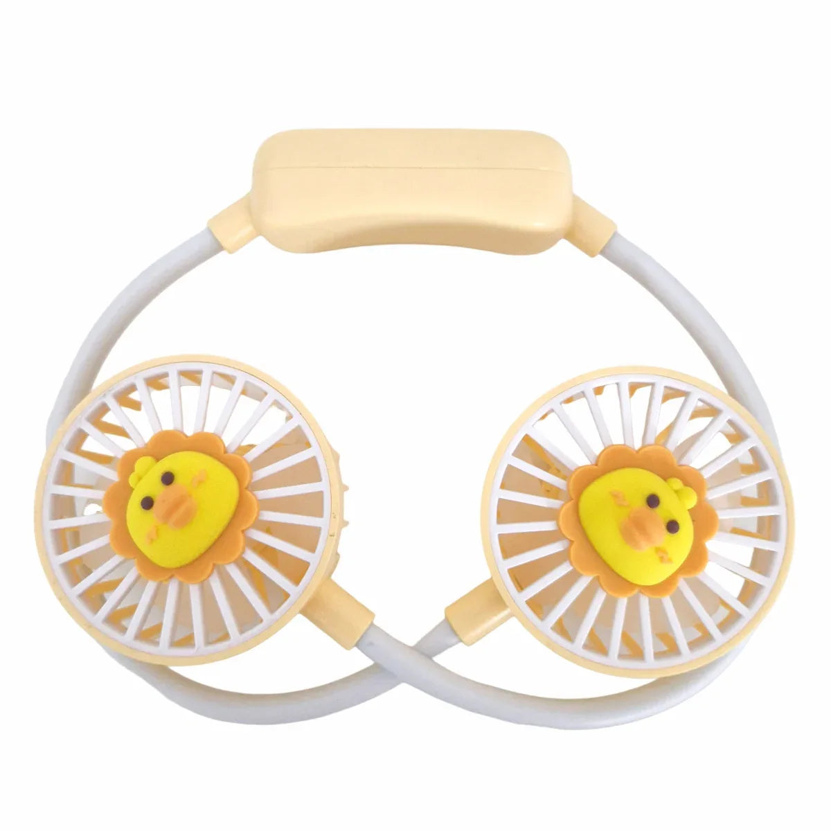 Ventilator, cu acumulator, Naimeed D5872, USB, Galben, 60x600x40mm