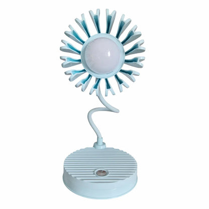 Veioza cu lumina LED, Naimeed D5888, Turcoaz, cu 3 trepte de lumina, 120x380x120mm