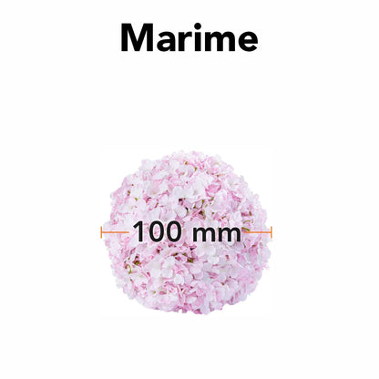 Sfera din plante artificiale, cu flori, Naimeed D5928, Roz, 100mm