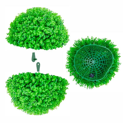 Sfera din plante artificiale, Naimeed D5957, Verde, 150mm